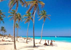 Cuba Turistas Playa 